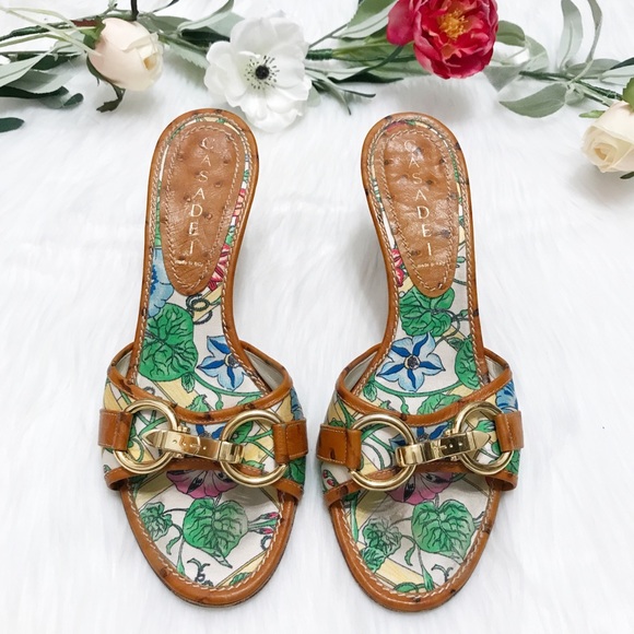 Casadei Shoes - • Casadei • Horsebit Sandals